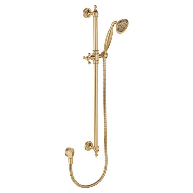Lillian Rail Shower in Urban Brass
