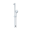 Care Inverted T Rail Shower with Push/Pull Slider