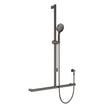 Care Inverted T Rail Shower with Push/Pull Slider in Gun Metal