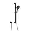 Empire Slim Rail Shower in Matte Black