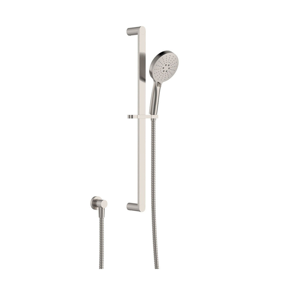 Empire Slim Rail Shower in Brushed Nickel