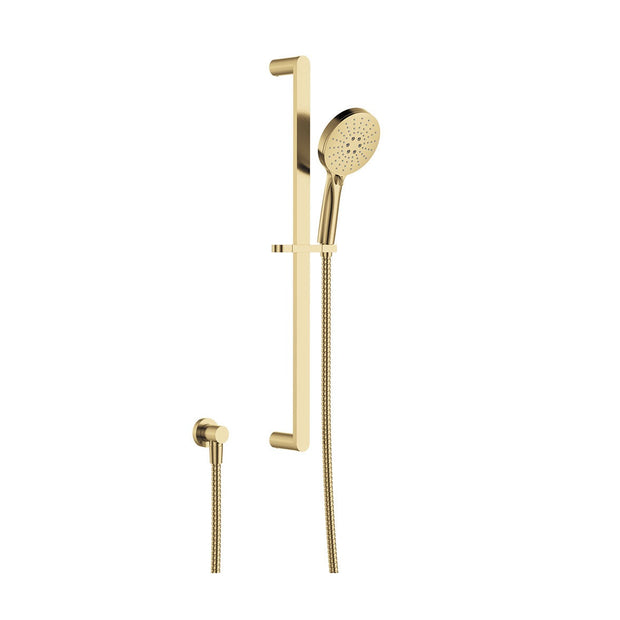 Empire Slim Rail Shower in Urban Brass
