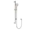 Care Rail Shower with Push/Pull Slider in Brushed Nickel
