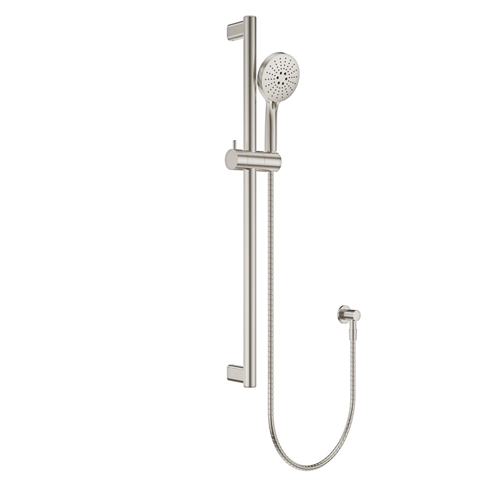 Care Rail Shower in Brushed Nickel