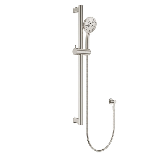 Care Rail Shower in Brushed Nickel