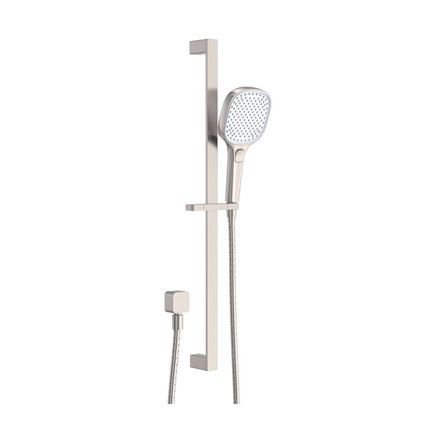Koko Rail Shower in Brushed Nickel