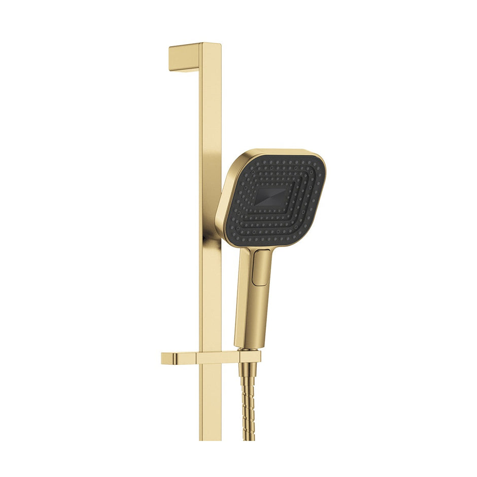 Kuro Rail Shower Soft Square Head