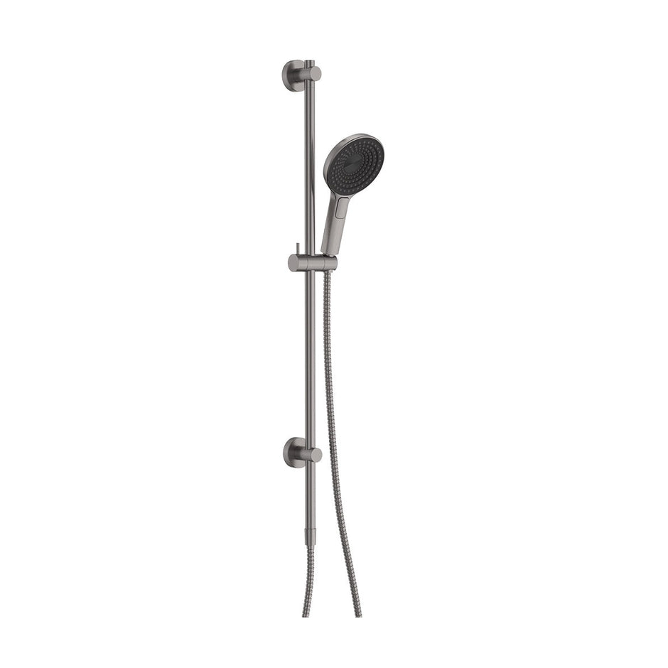 Kuro Rail Shower Round in Gun Metal