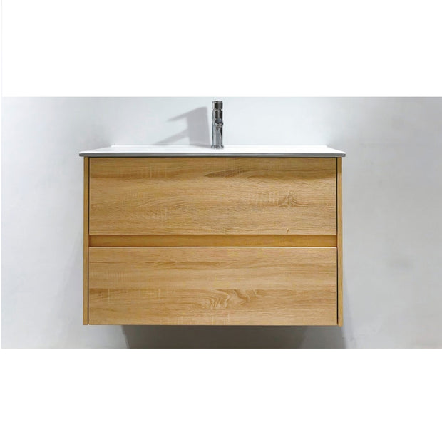 Zenmo Nutro Wall Hung Vanity 900mm Ceramic Top