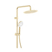 Kaya Retrofit Twin Shower in Urban Brass