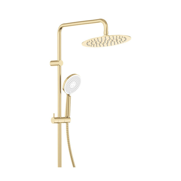 Kaya Retrofit Twin Shower in Urban Brass