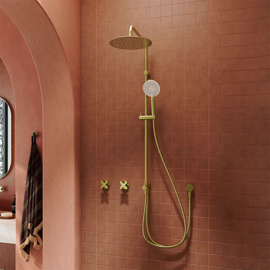 Kaya Retrofit Twin Shower