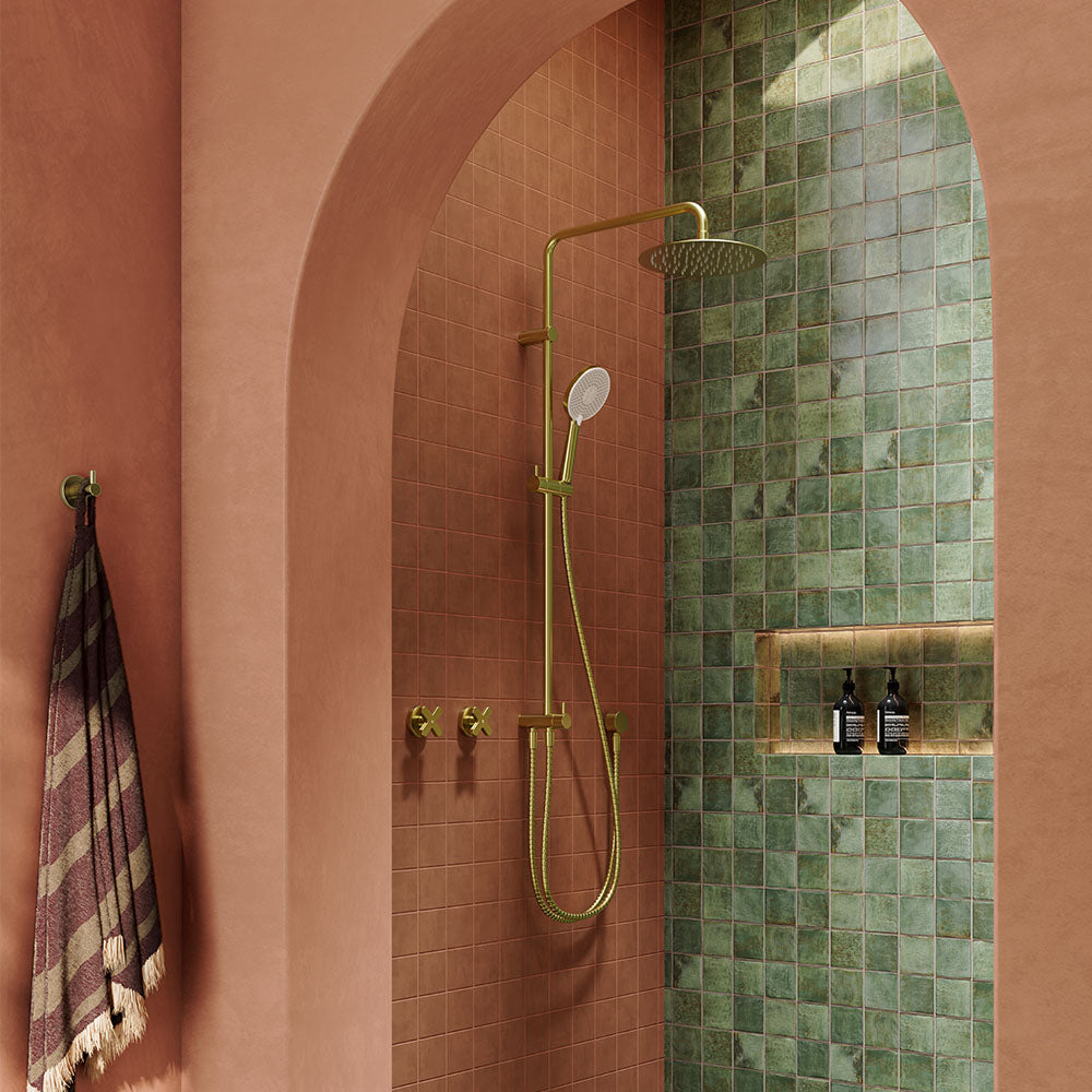 Kaya Retrofit Twin Shower