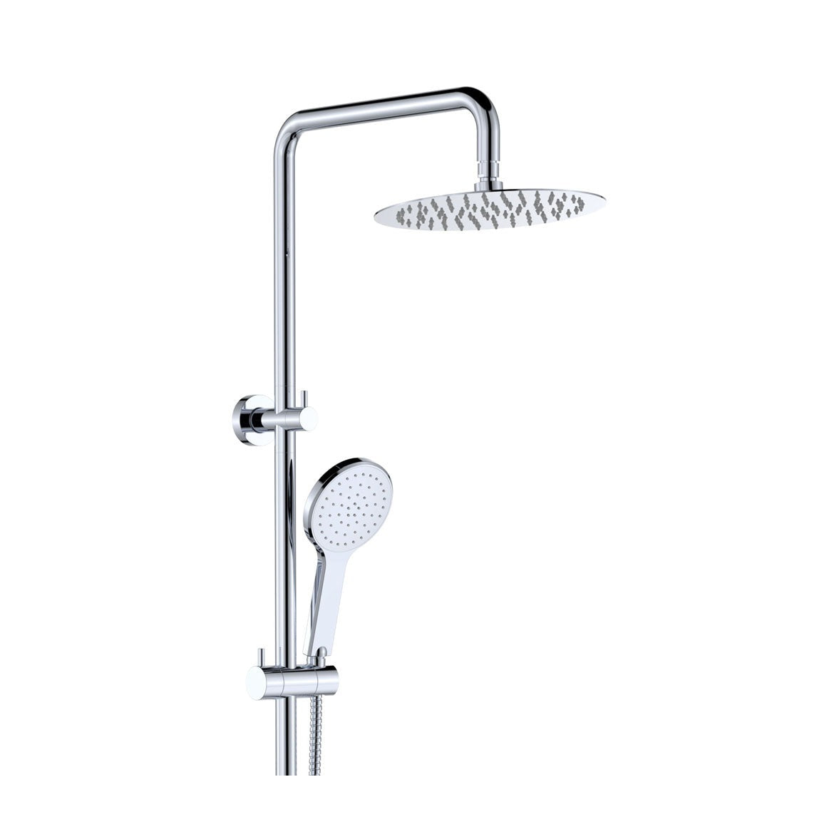 Kaya Twin Shower in Chrome