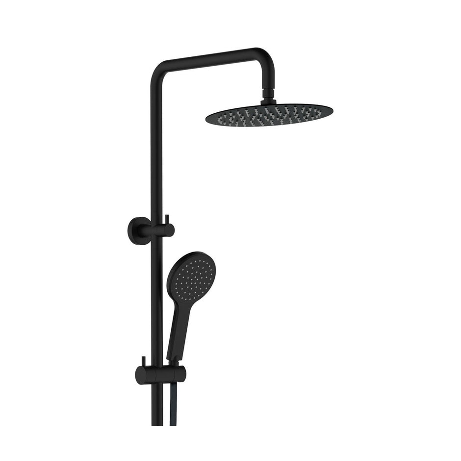 Kaya Twin Shower in Matte Black