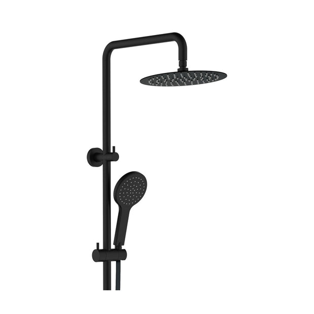 Kaya Twin Shower in Matte Black