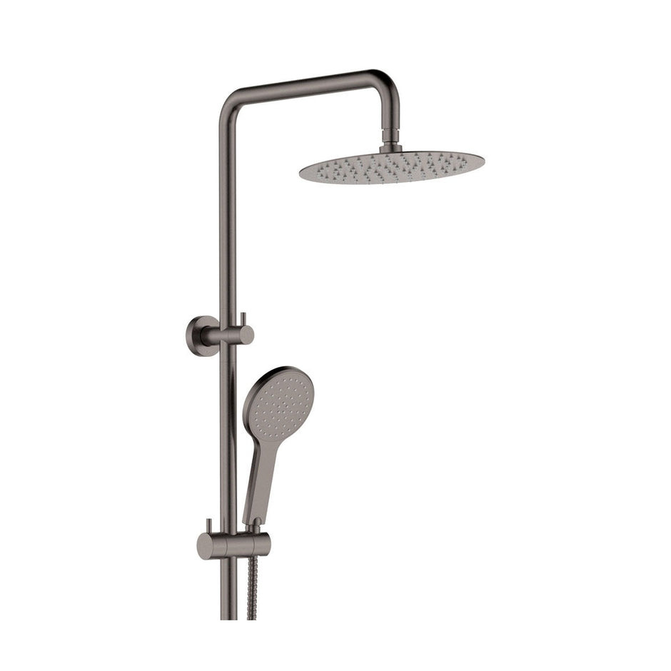 Kaya Twin Shower in Gun Metal