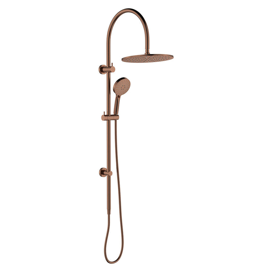 Empire Slim Curved Twin Shower