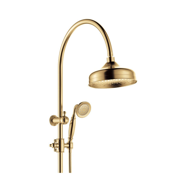 Lillian Twin Shower in Urban Brass