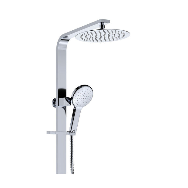 Kaya Deluxe Twin Shower in Chrome