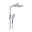 Tono Deluxe Twin Shower in Chrome