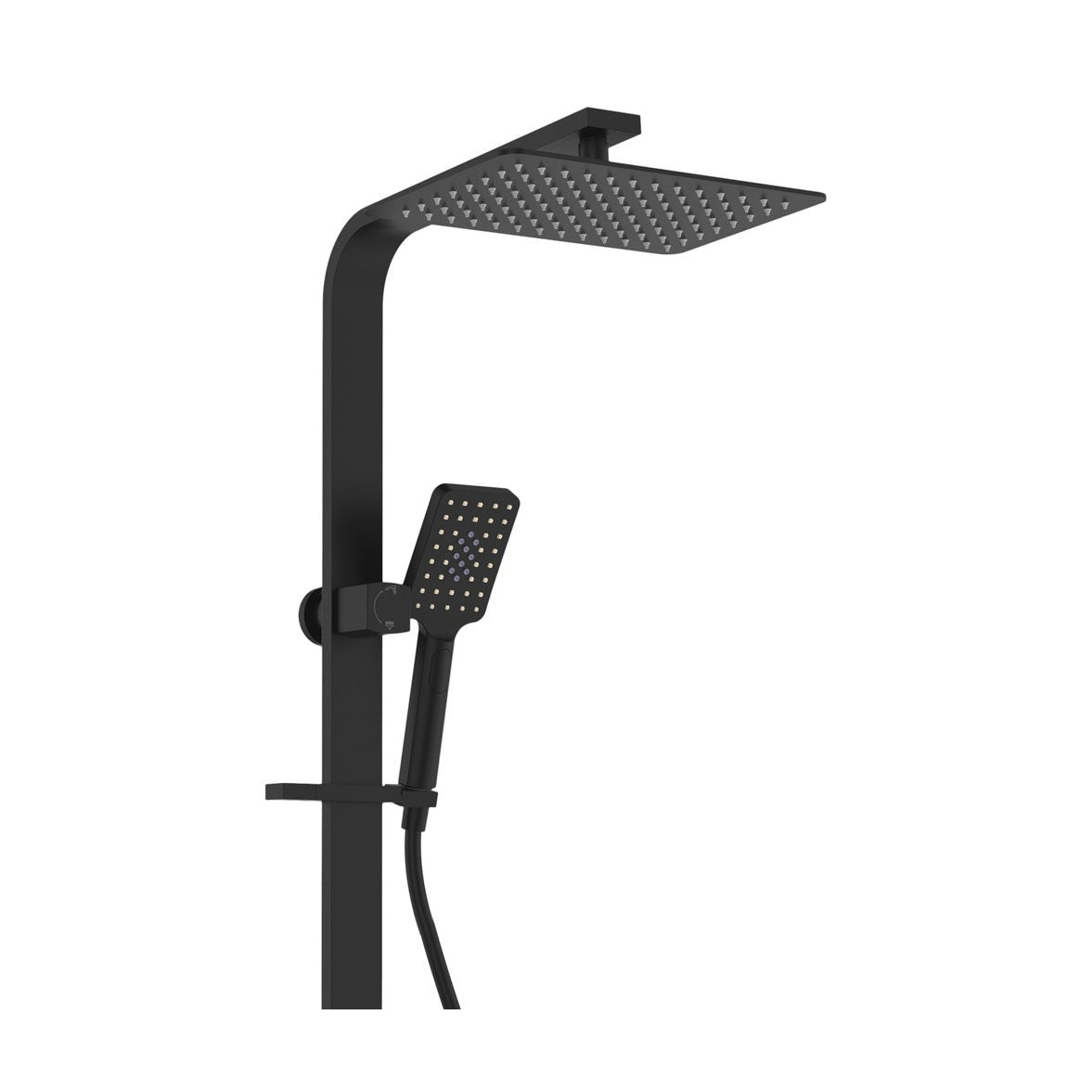 Tono Deluxe Twin Shower in Matte Black