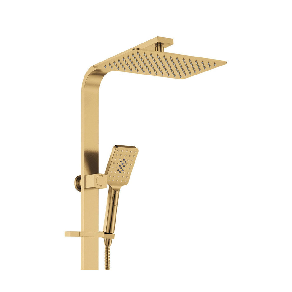 Tono Deluxe Twin Shower in Urban Brass