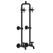 Lillian Exposed Rail Shower & Bath Set