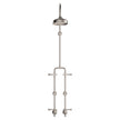 Lillian Lever Exposed Rail Shower & Bath Set