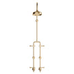 Lillian Lever Exposed Rail Shower & Bath Set