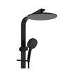 Empire Slim Deluxe Twin Shower in Matte Black