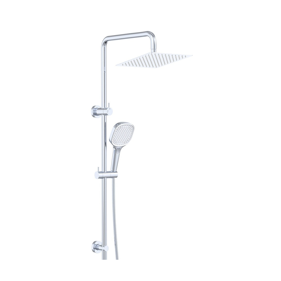 Koko Twin Shower in Chrome