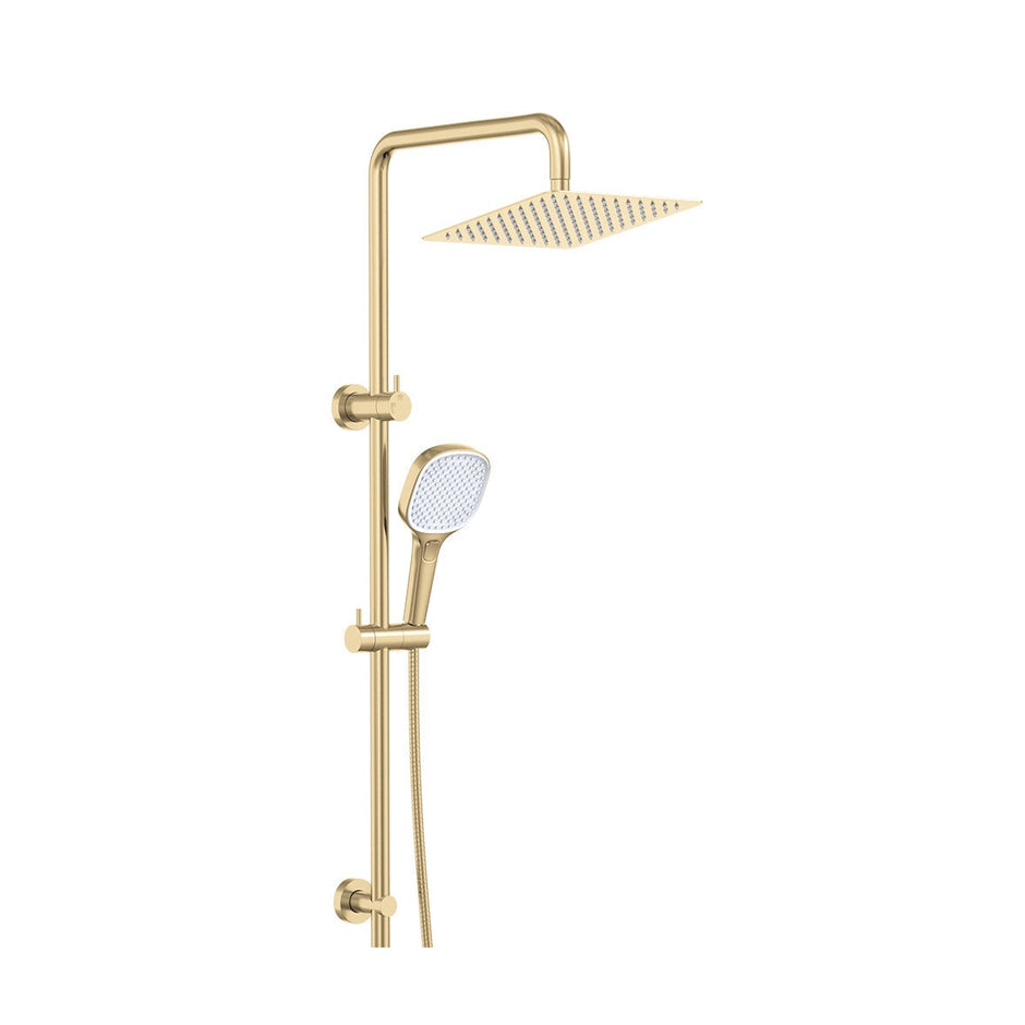 Koko Twin Shower in Urban Brass