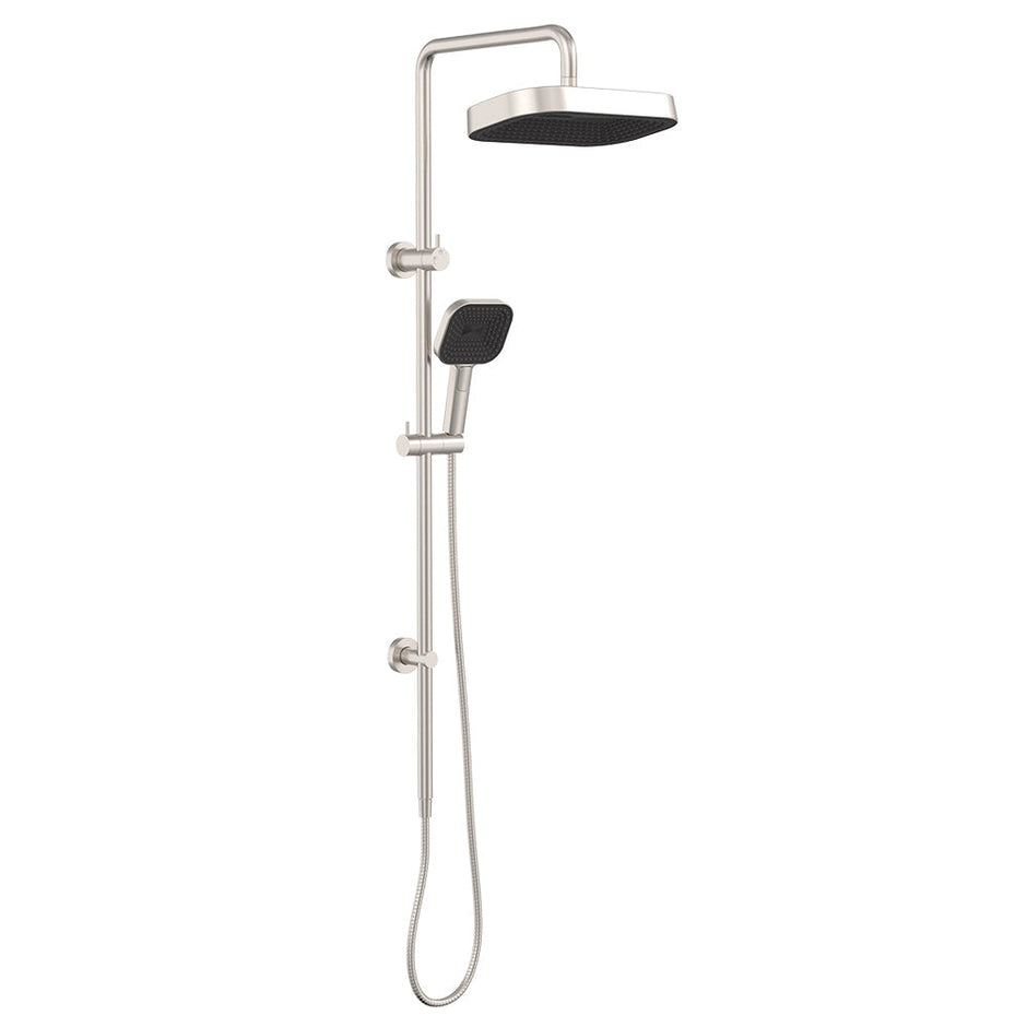 Kuro Twin Shower, Soft Square Head
