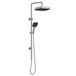 Kuro Twin Shower, Soft Square Head