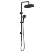 Kuro Twin Shower, Round Head
