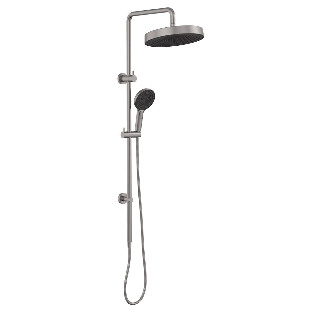 Kuro Twin Shower, Round Head