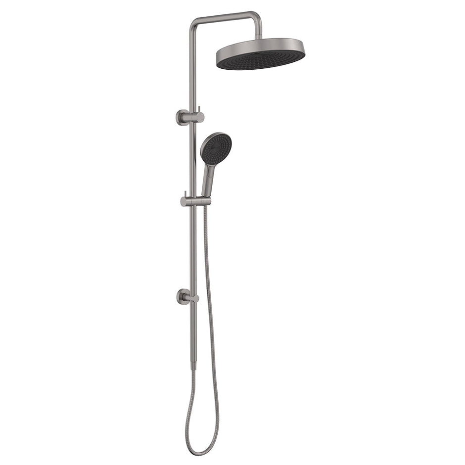 Kuro Twin Shower, Round Head