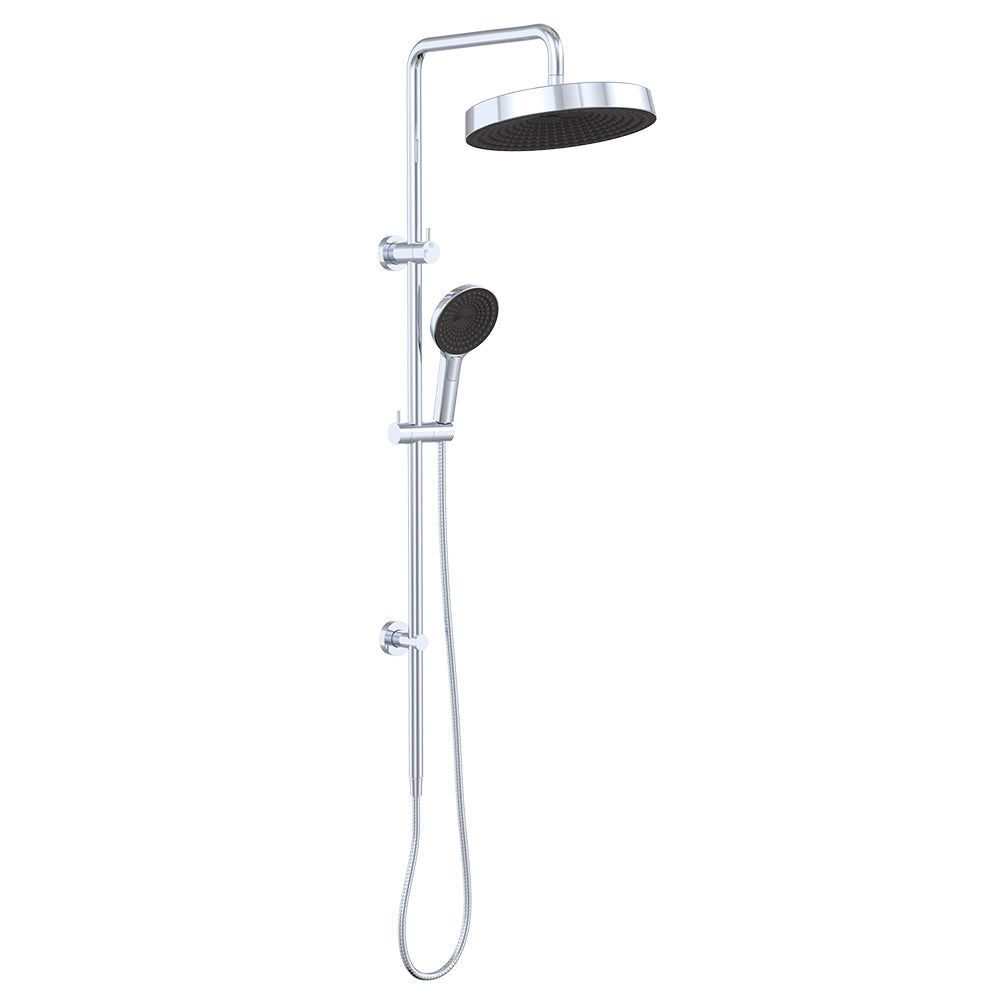 Kuro Twin Shower, Round Head