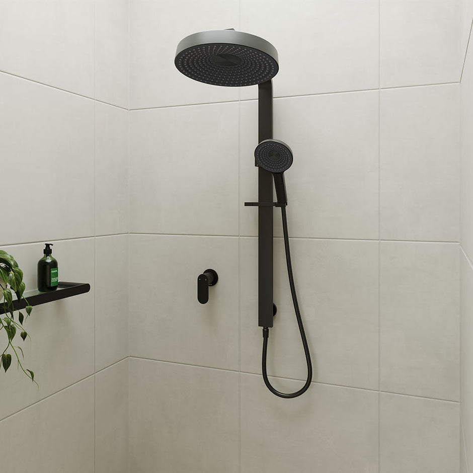 Kuro Deluxe Twin Shower Round Head
