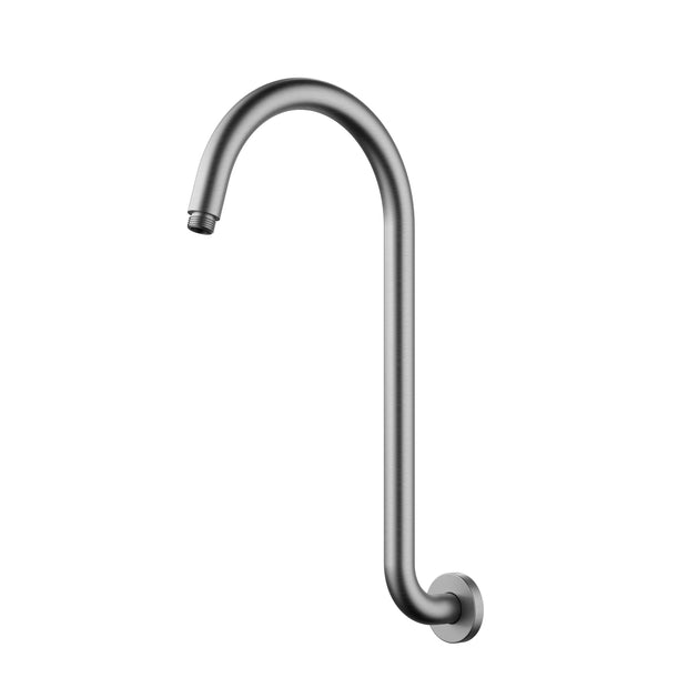 Ikon Clasico Shower Arm High Rise in Brushed Nickel