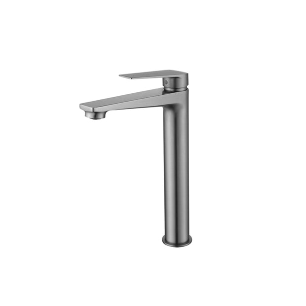 Zenmo Exon Tower Basin Mixer in Brushed Nickel