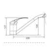 Zenmo Mobi Single Lever Kitchen Mixer