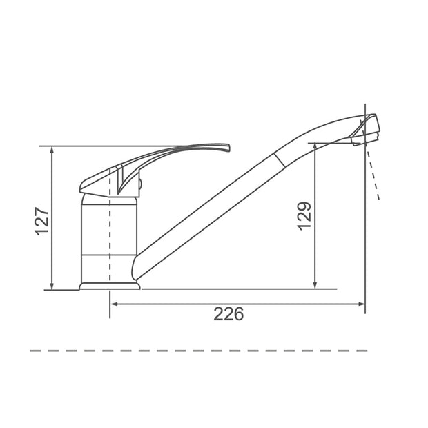Zenmo Mobi Single Lever Kitchen Mixer
