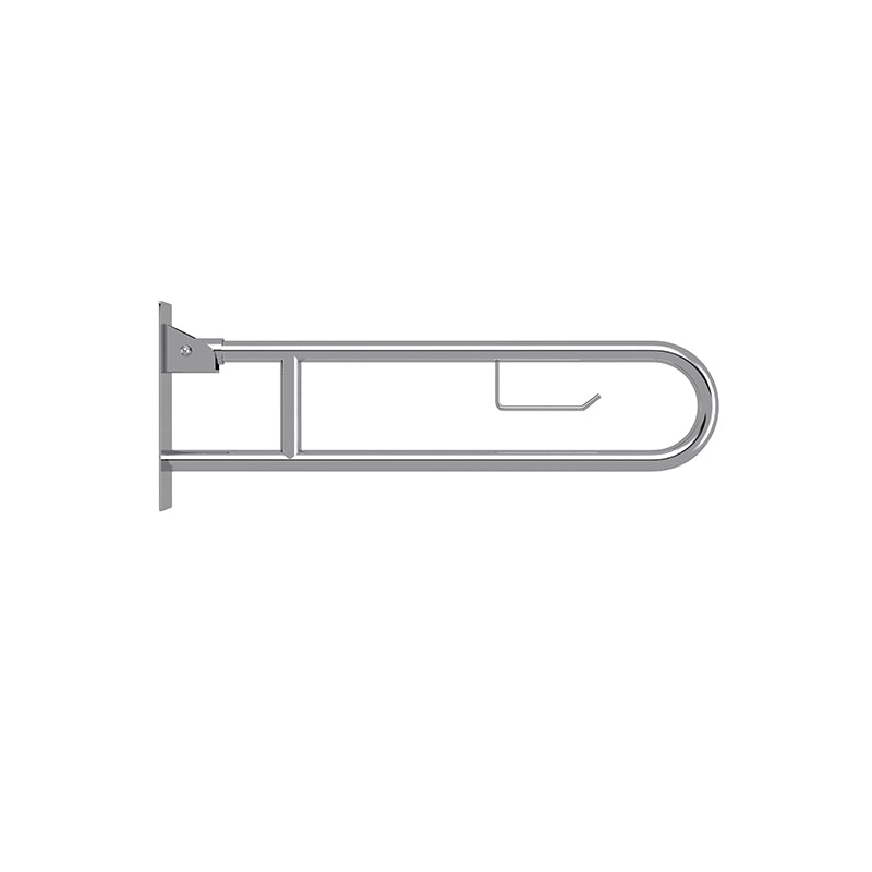 Zenmo Mobi Care U Shape Folding Grab Rail in Stainless Steel