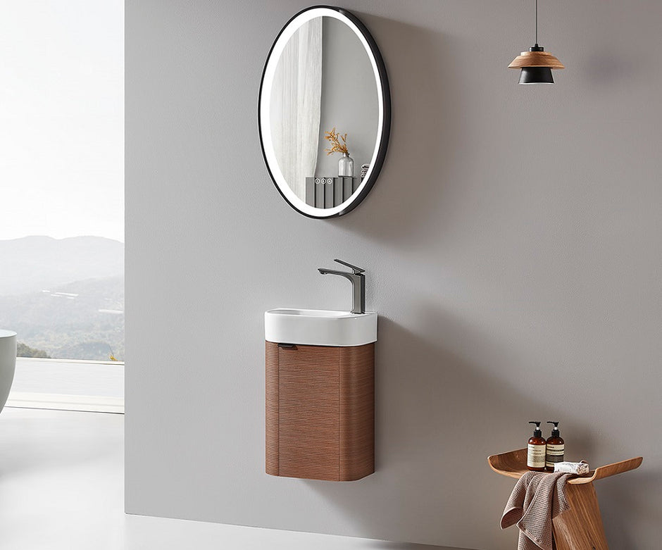 Zenmo Mino Wall Hung Vanity 400mm lifestyle
