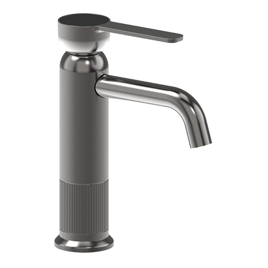 Lumiere Basin Mixer in Black Brushed Nickel