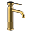 Lumiere Basin Mixer in Brushed Gold
