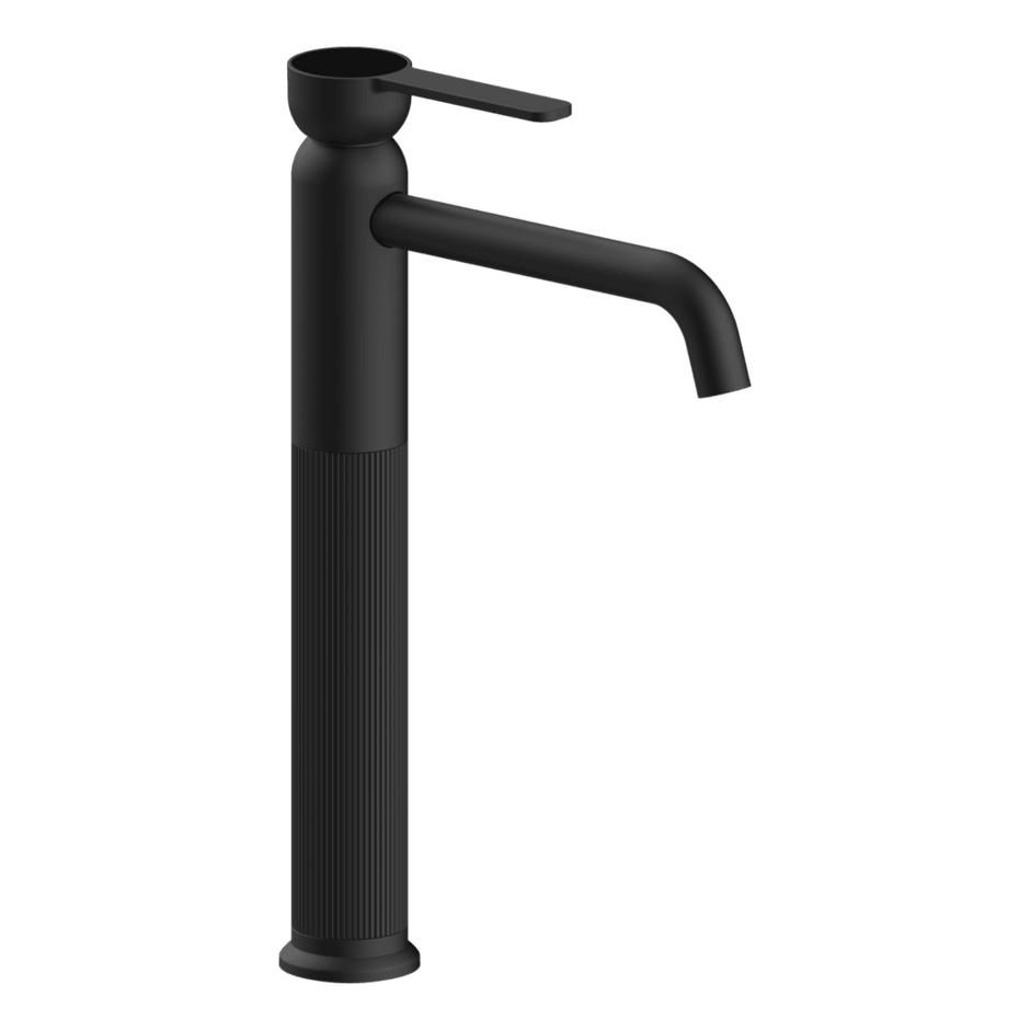 Lumiere High Basin Mixer in Black