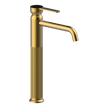 Lumiere High Basin Mixer in Brushed Gold